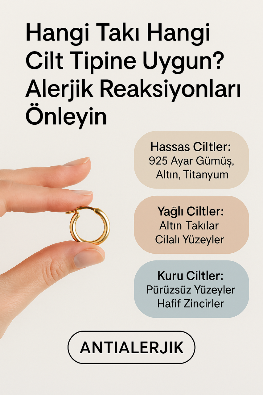Hangi Takı Hangi Cilt Tipine Uygun? Alerjik Reaksiyonları Önleyin