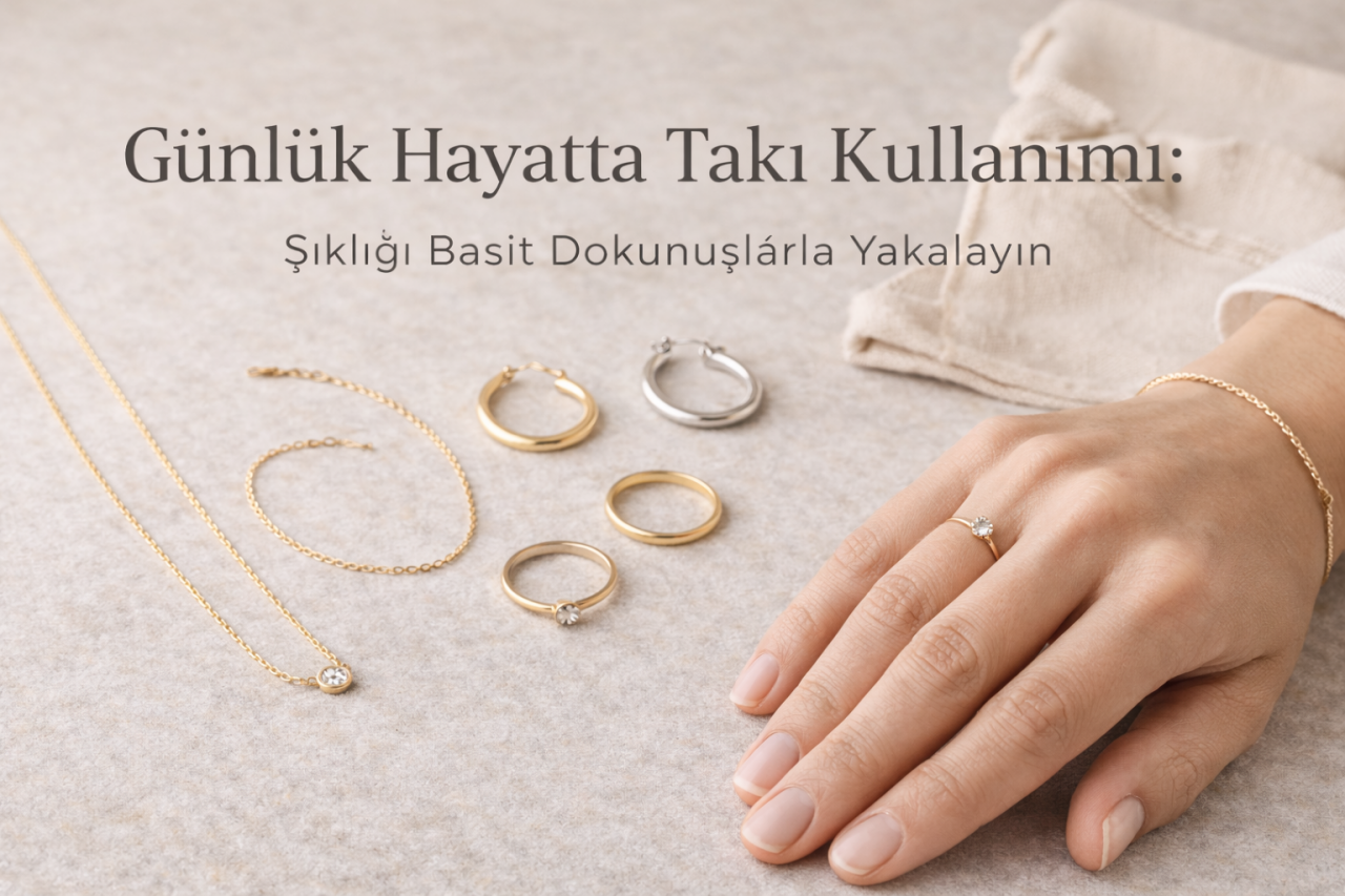 Günlük Hayatta Takı Kullanımı: Şıklığı Basit Dokunuşlarla Yakalayın