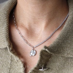 Plaka Uçlu Ataç Su Yolu Kolye