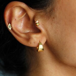 Mini Süzme Halka Küpe II