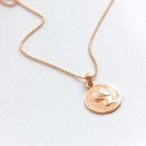 60 Cm Antik Para Kolye