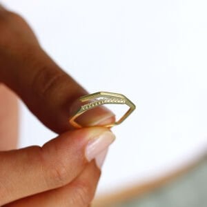 Geometrik Tasarım Yüzük