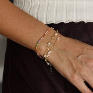 Nano Asimetrik Taşlı Bileklik