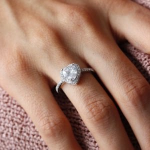 Tasarım Kalp Yüzük