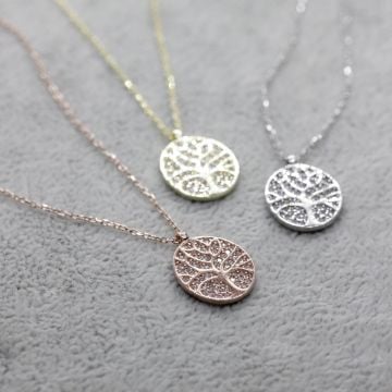 Hayat Ağacı Tasarım Kolye