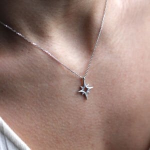 Tasarım Kutup Yıldızı Kolye