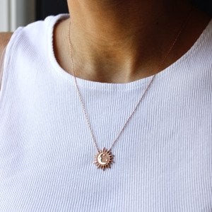 Güneş Ay Yıldız Kolye