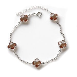 Zultanit Taşlı Yonca Bileklik