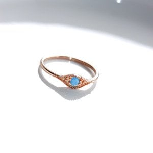 Turkuaz Göz Yüzük