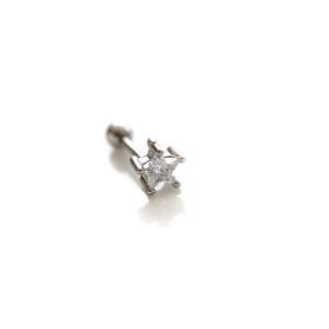 Beyaz Taşlı Yıldız Tragus