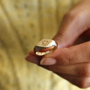 Mekik Motifli Yüzük