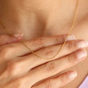 Ataç Top Zincir  18K