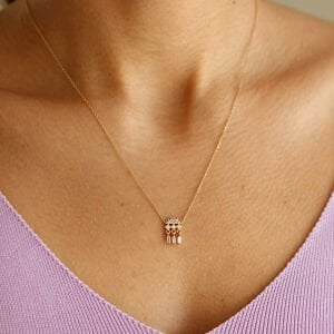 Tasarım Baget Sallantılı Kolye