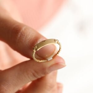 Top Top Plaka Yüzük