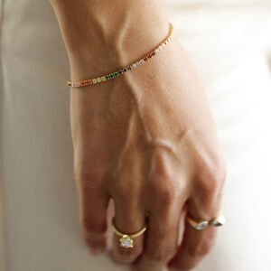 İncecik Renkli Su Yolu Bileklik