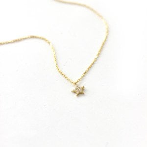 Minimal Yıldız Kolye