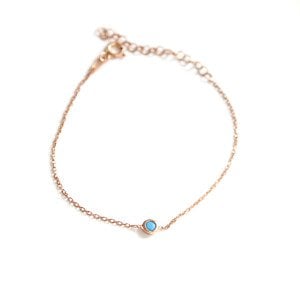 İnce Turkuaz Bileklik