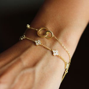 Halka Figür Detaylı Tasarım Bileklik