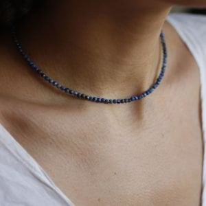 Lapis Kolye 33 cm +5