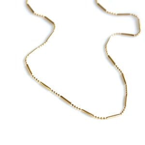 Top Top Çubuk Detaylı Zincir 50 cm