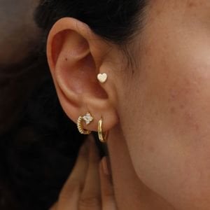 İncecik Kıkırdak Halka Küpe 5 mm