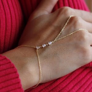 Sıralı Damla Taşlı Şahmeran