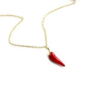 Kırmızı Biber Kolye