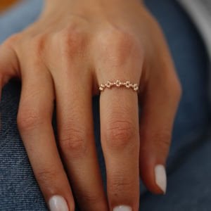 Sıralı Top Top Yüzük