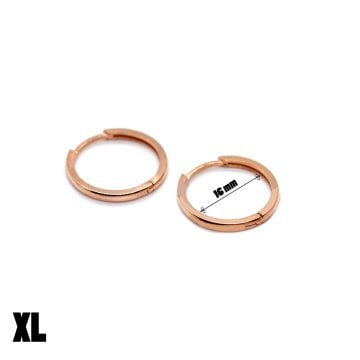 XL Sade Halka Küpe