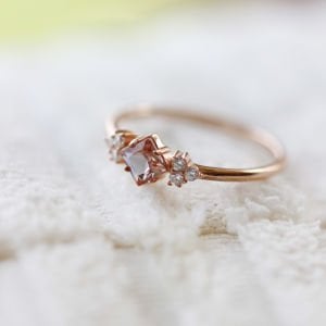 Square Zultanit Yüzük