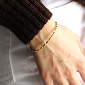 Tasarım Burgu Işıltılı Bileklik