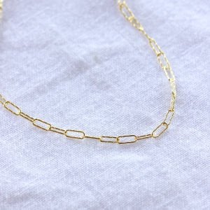 Kalemli Uzun Midi Ataç Zincir 55 cm