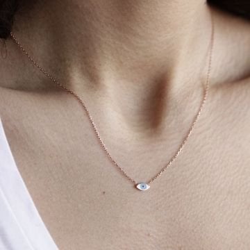 Minimal Göz Kolye