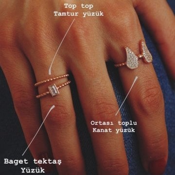 Top Top Baget Yüzük