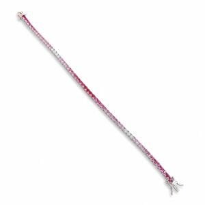 Süzme Pembe Tonlu Taşlı Bileklik