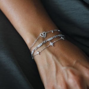 Tasarım Pave Taşlı Bileklik