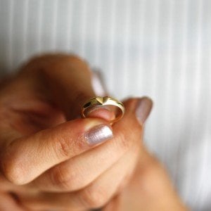 Origami Kalp Yüzük