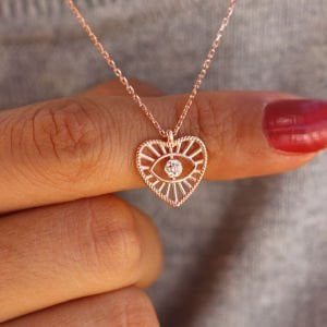 Tasarım Kalp Kolye