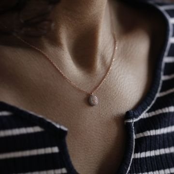 Tasarım Mini Bombeli Göz Kolye