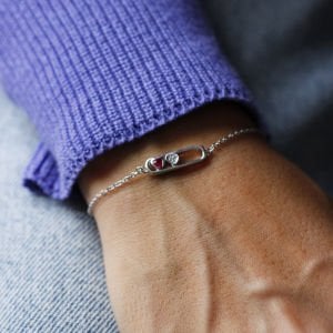 Kalp Detaylı Tasarım Bileklik