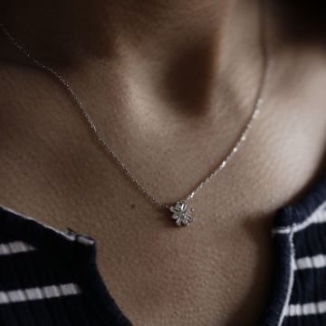 Mini Kar Tanesi Baget Kolye