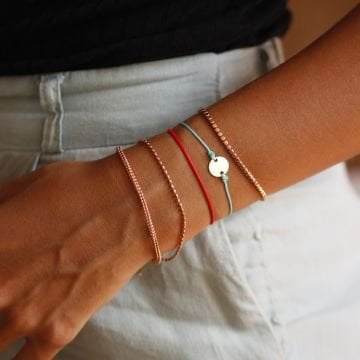 Sıra Top Zincir Bileklik