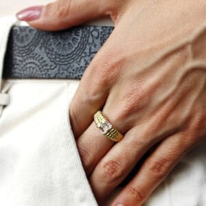 Çift Baget Bomb Yüzük (Ayarlanabilir)