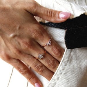 Taşlı Stack Yüzük