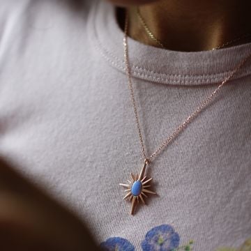 Opal Kutup Yıldızı Kolye