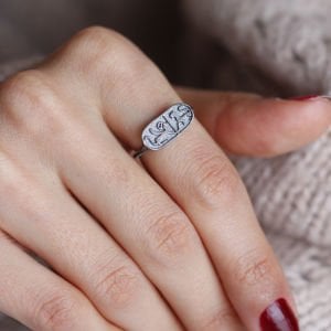 Antik Mısır Figür Yüzük II