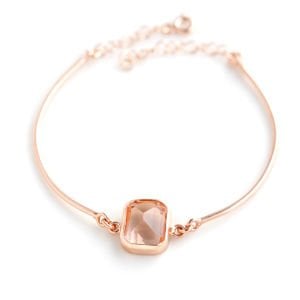 Morganit Tel Bileklik