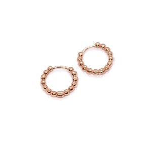 Top Top Kalın Halka Küpe (12 mm)