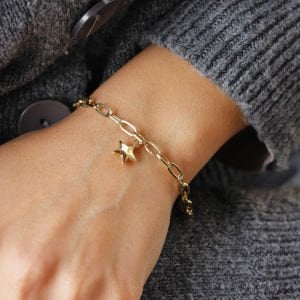 Yıldız Aparatlı Ataç Bileklik