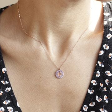 Kutup Yıldızı Ametist Kolye